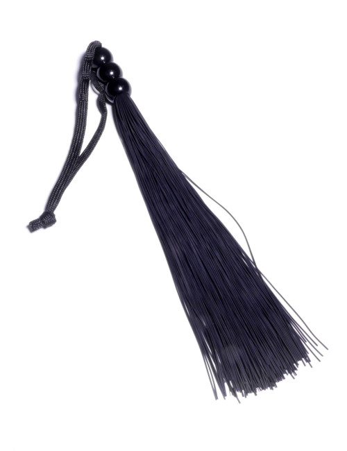 Silicone Whip Black 10 - Fetish B - Series