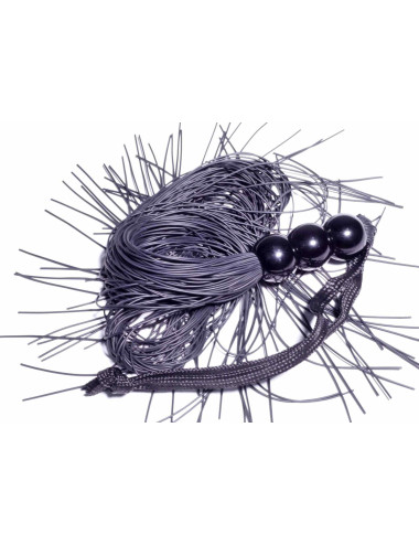 Silicone Whip Black 10 - Fetish B - Series