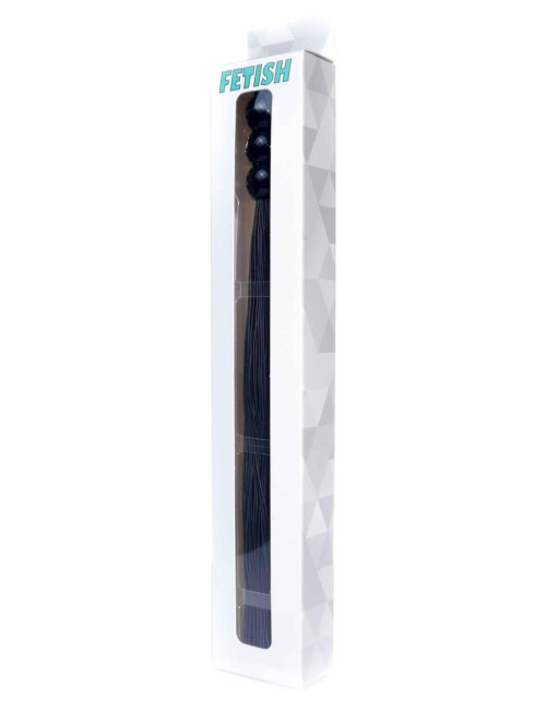 Silicone Whip Black 10 - Fetish B - Series