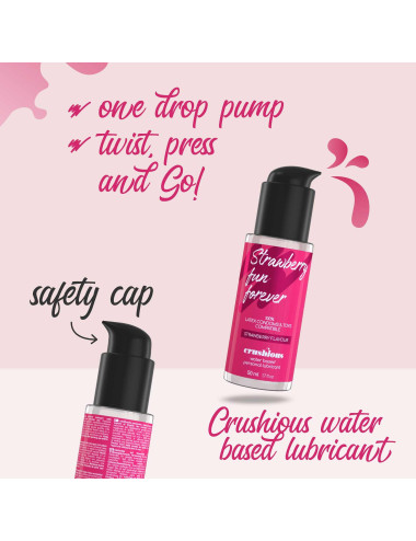 CRUSHIOUS STRAWBERRY FLAVOURED LUBRICANT 50 ML