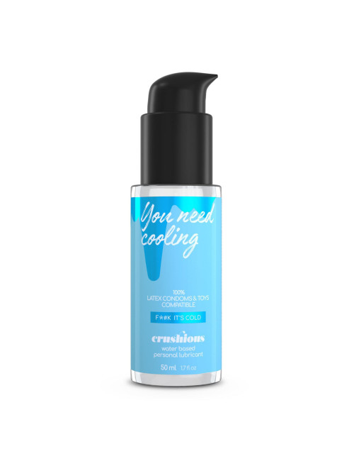 Crushious Cooling Effect Lubricant 50 ml – Afrodyzjajki Żele Stymulujące, wodny, chłodzący, hipoalergiczny