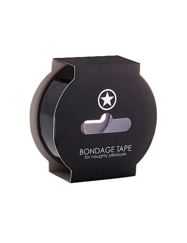 Non Sticky Bondage Tape - 17,5 Meter - Black