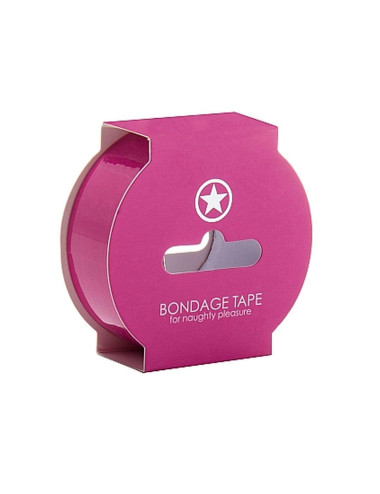 ffNon Sticky Bondage Tape - 17,5 Meter - Pink