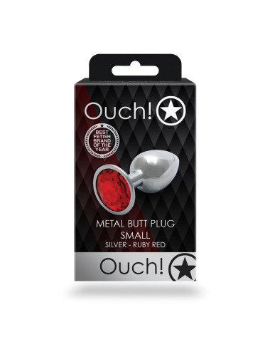 Round Gem Butt Plug - Small