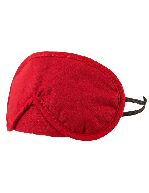 Maski BDSM Blindfold – Zestaw 2 szt. Czerwona i Czarna, 100% Bawełna