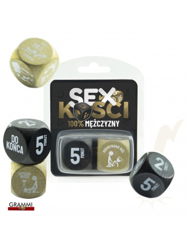 SEX KOŚCI 100% MEŻCZYZNY - Black Gold