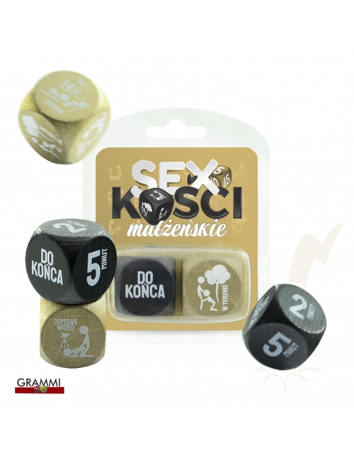 Grammi Sex Kości Małżeńskie Gold – Gra Erotyczna