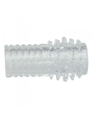 Stymulator-TPE COCK SLEEVE WITH NODULES.
