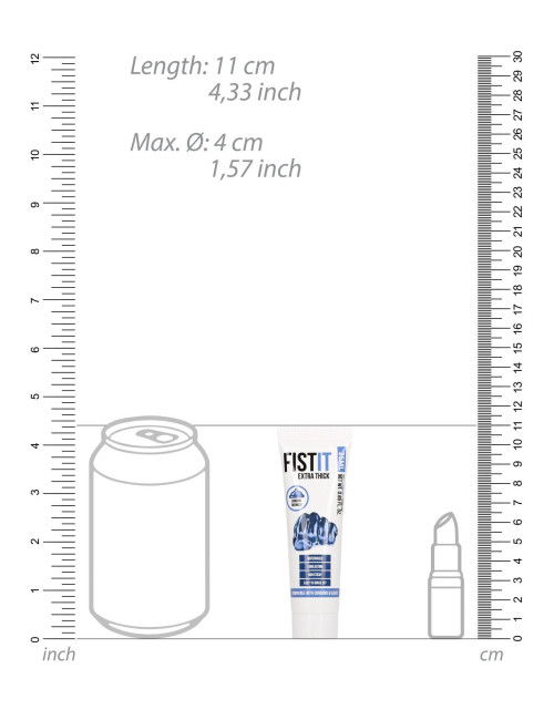 Fist It Extra Thick Lubricant - Gęsty żel intymny 25 ml