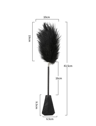 Fetish B-Series Tickler & Whip 1.0