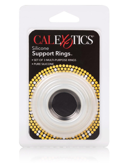Calexotics Silicone Support Rings - Przezroczyste pierścienie
