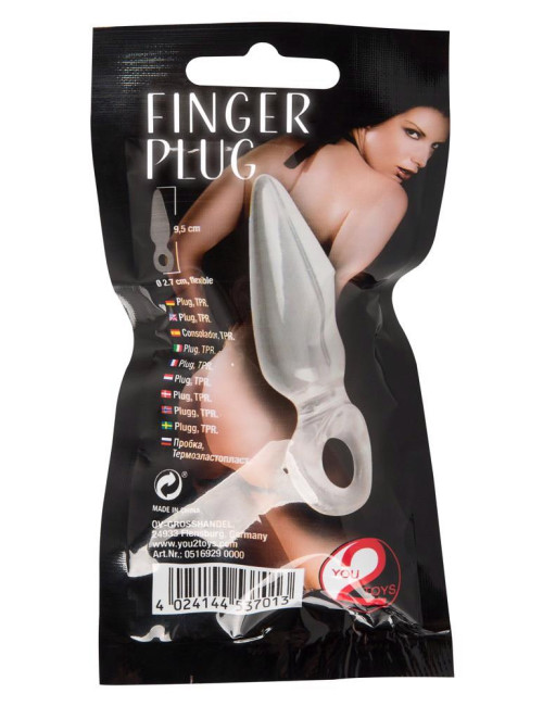 You2Toys Finger Plug - Korek analny na palec