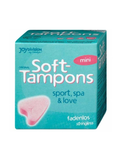 JoyDivision Soft-Tampons Mini - Tampony Gąbkowe 3 szt. (OE)