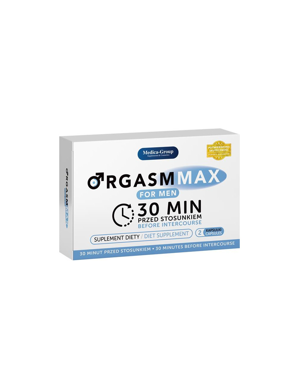 OrgasmMax for Men-2 kapsułki