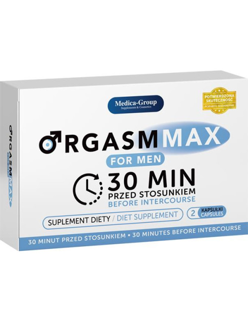 OrgasmMax for Men-2 kapsułki