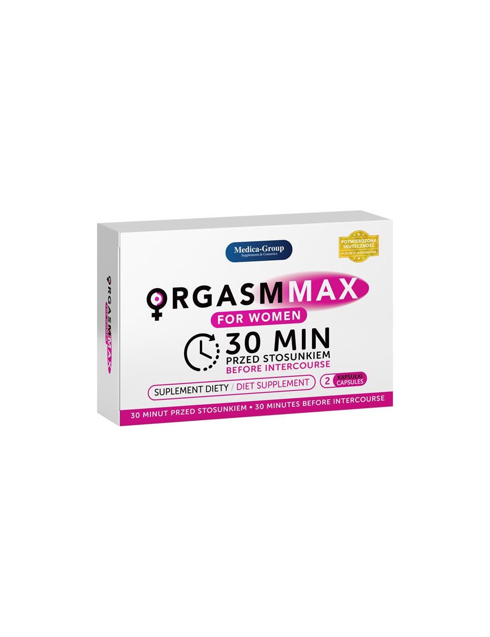 OrgasmMax for Women-2 kapsułki