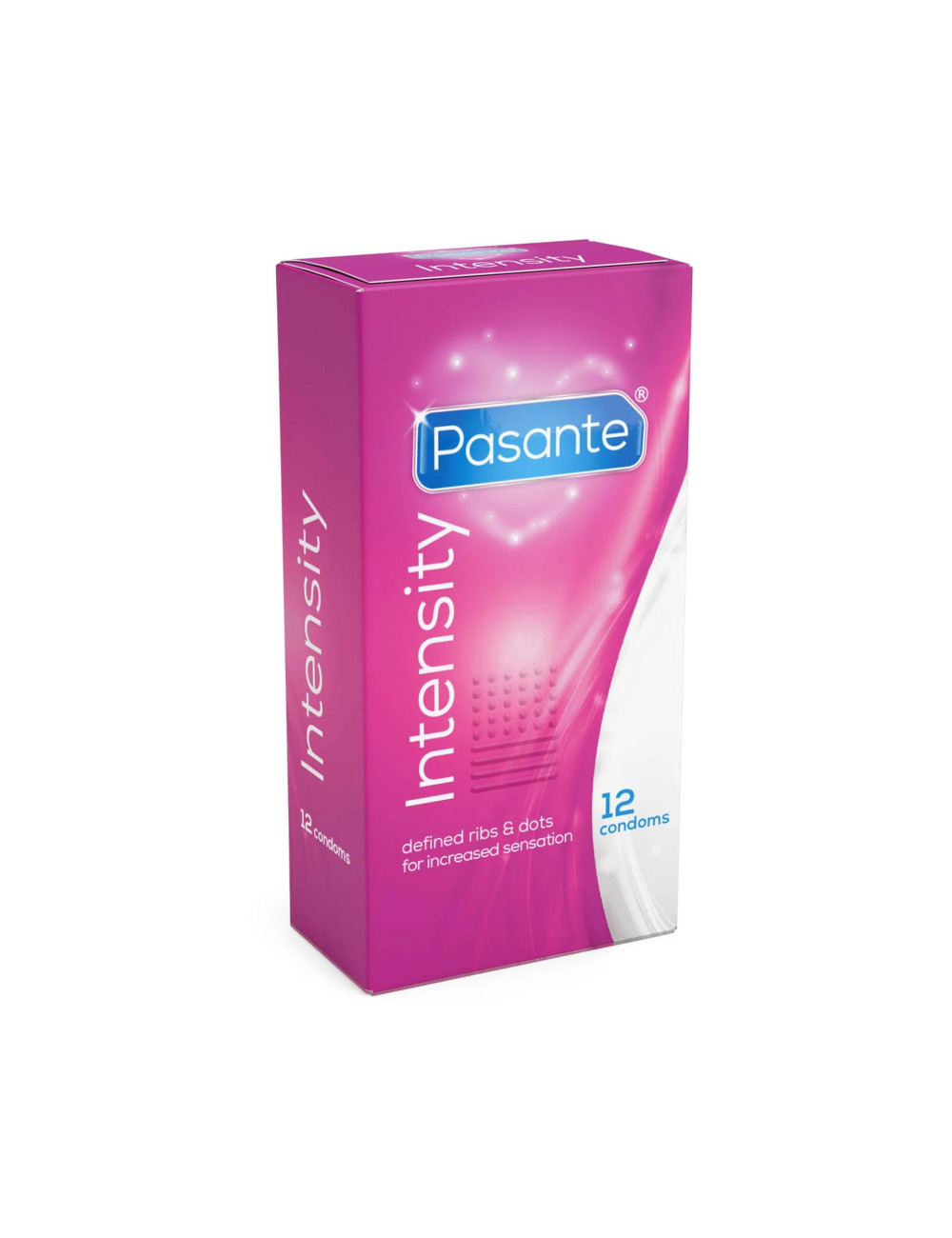 Pasante Ribs & Dots/Intensity Condoms 12 pcs