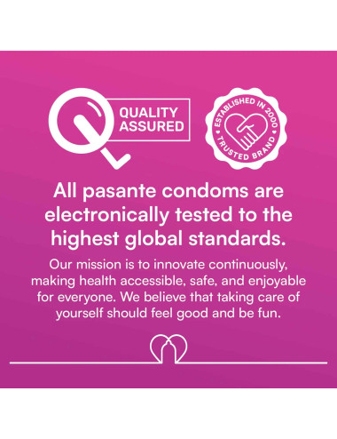 Pasante Ribs & Dots/Intensity Condoms 12 pcs