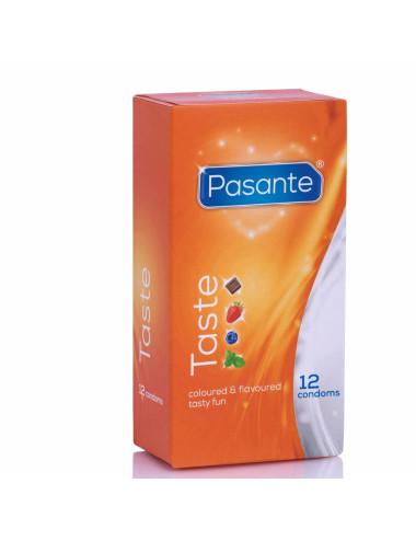 Pasante Flavours/Taste Condoms 12 psc