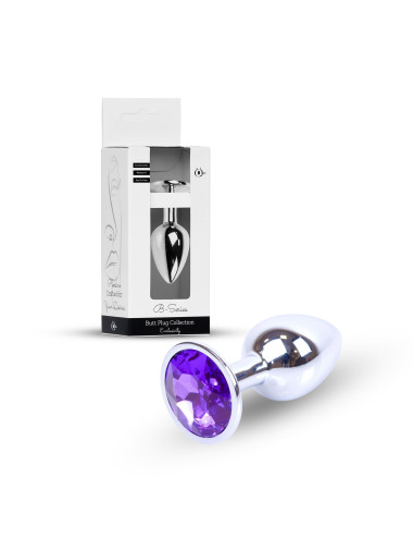 Plug-Jewellery Silver PLUG- Purple