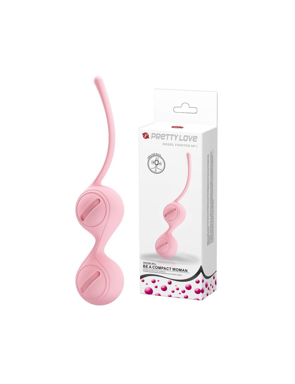 Pretty Love Kegel Tighten Up I - kulki gejszy różowe