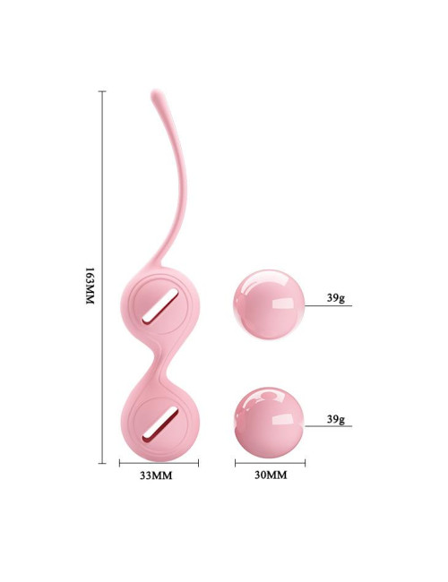 Pretty Love Kegel Tighten Up I - kulki gejszy różowe