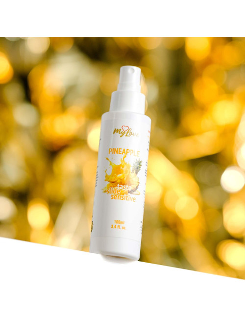 MyLove Taste-slide sensitive-pineapple 100 ml.