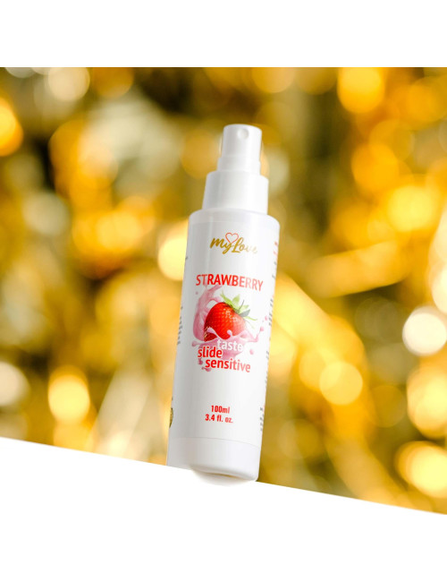 MyLove Taste-slide sensitive-strawberry 100 ml.