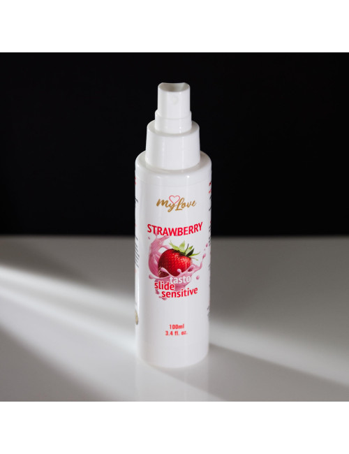 MyLove Taste-slide sensitive-strawberry 100 ml.