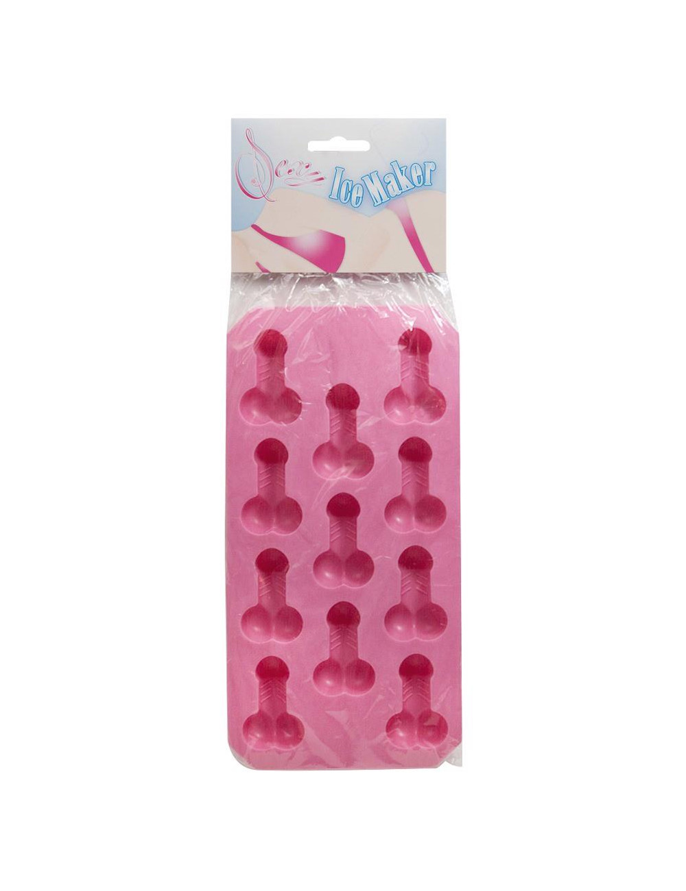 Silikonowa Foremka na Lód w Kształcie Penisów Willy Ice Tray