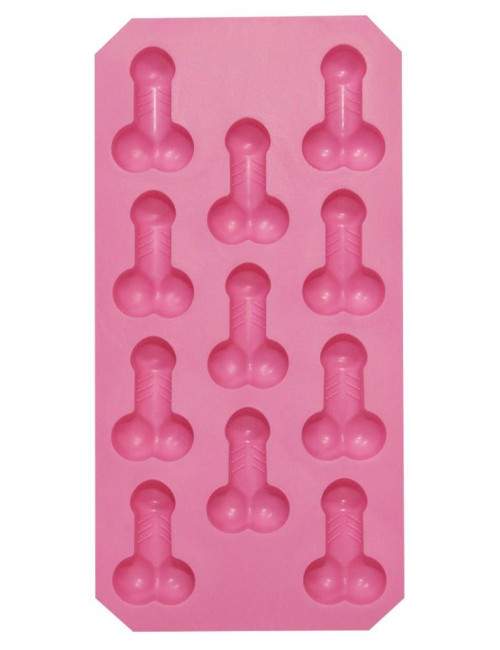 Silikonowa Foremka na Lód w Kształcie Penisów Willy Ice Tray
