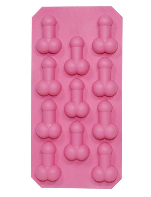 Silikonowa Foremka na Lód w Kształcie Penisów Willy Ice Tray