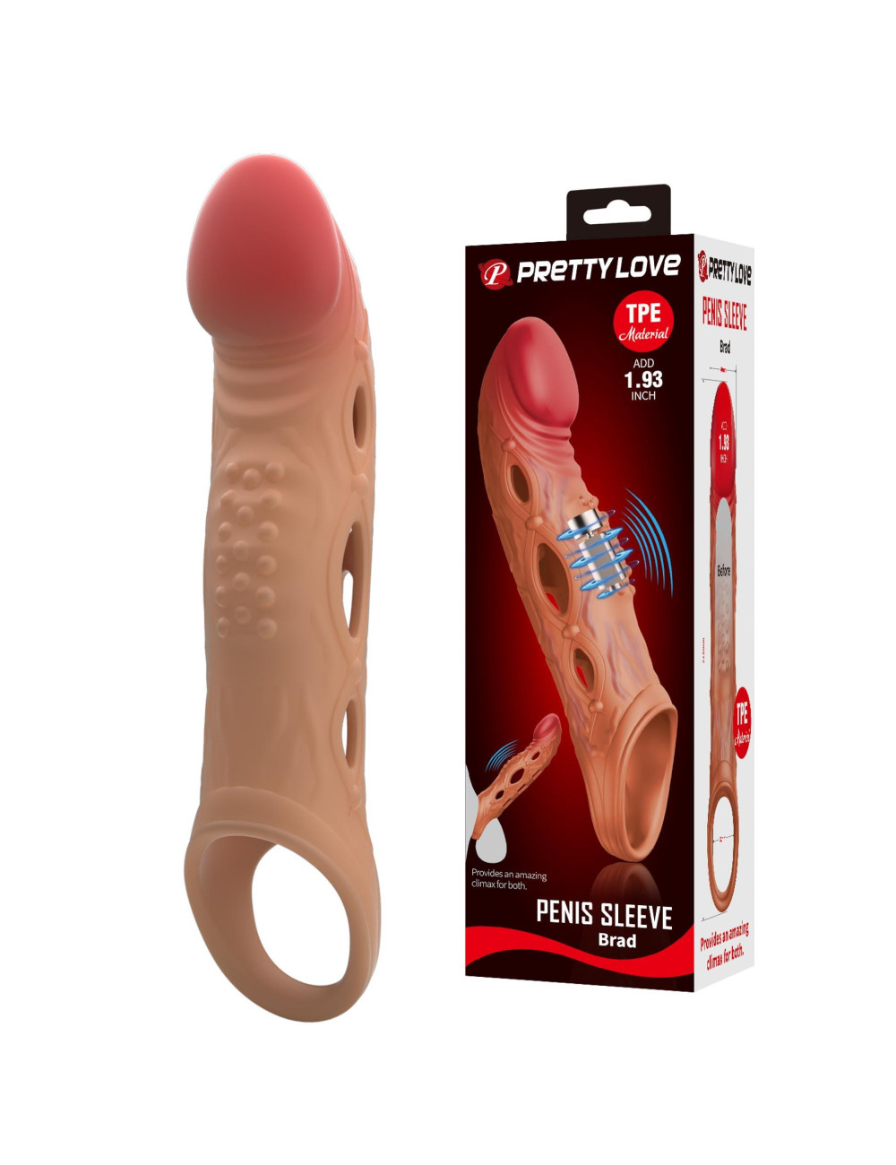 PRETTY LOVE - Penis Sleeve BRAD