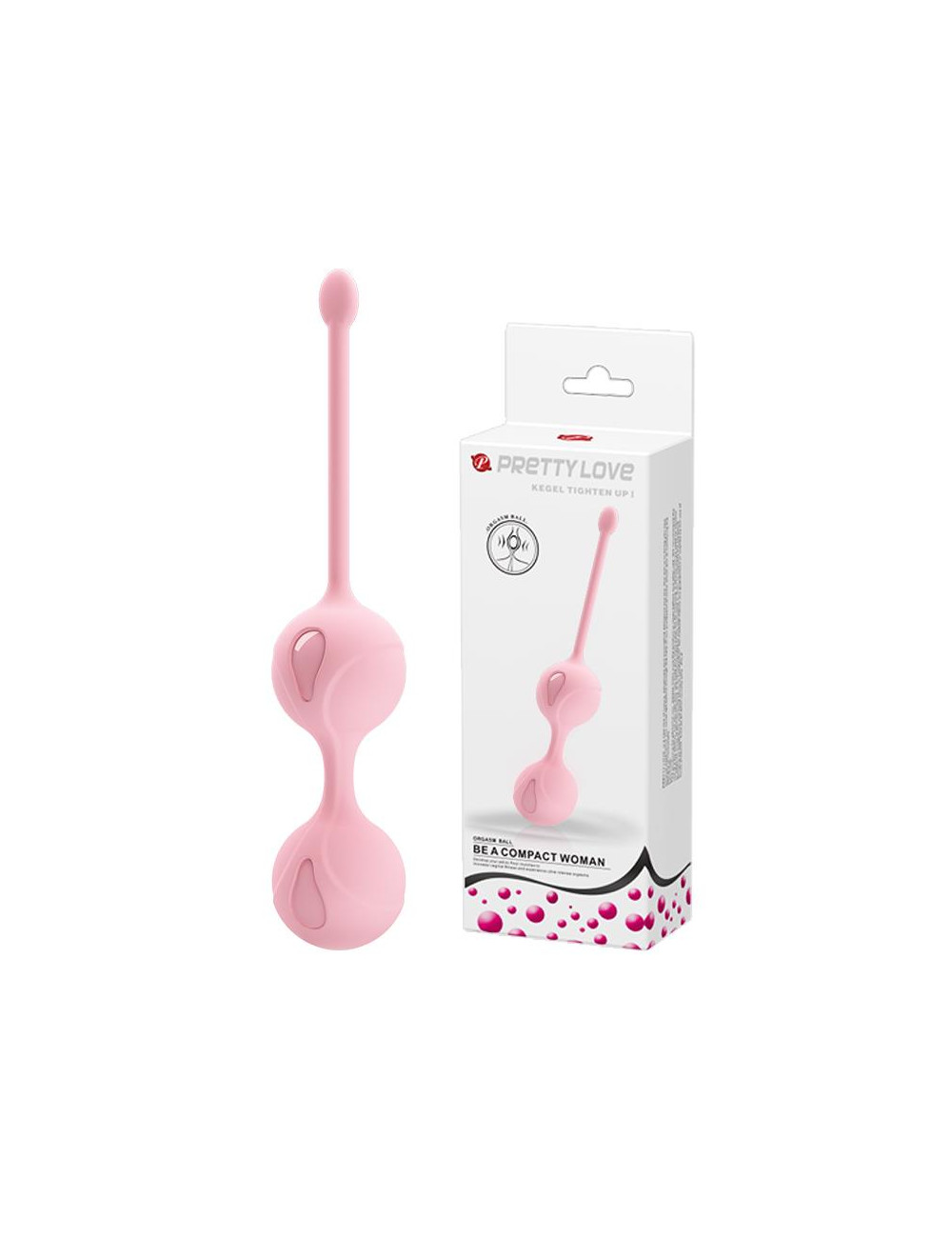 Pretty Love Kegel Tighten Up II - kulki gejszy różowe