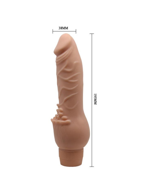 Baile Clark wibracyjny dildo z miękkiej skóry 19,5 cm