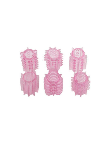 Kit di 6 anelli fallici flessibili Timeless
