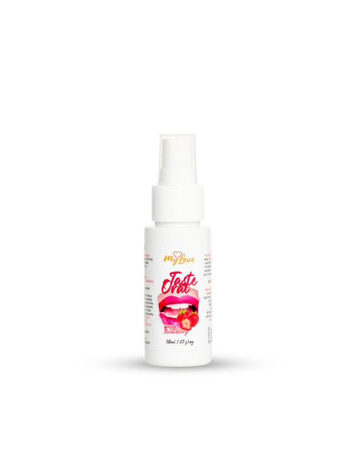 MyLove Taste Truskawkowy Spray do Seks Oralnego 50 ml