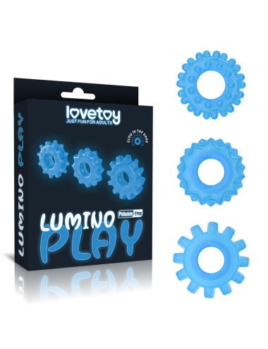 Lovetoy Lumino Play Świecący Pierścień Erektcyjny