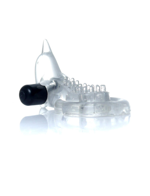 B-Series EasyLove Pierścień Wibracyjny Dolphin Clear