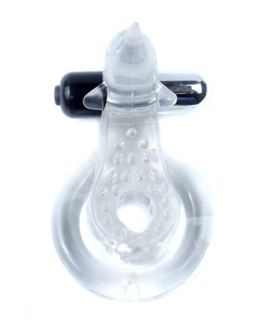B-Series EasyLove Pierścień Wibracyjny Dolphin Clear