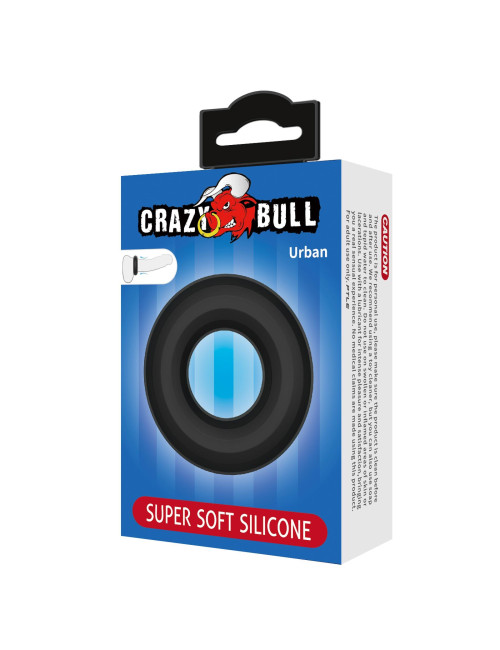 Crazy Bull Urban Super Soft Silicone Cock Ring