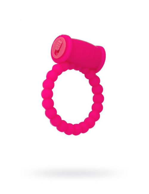 A-TOYS, Penis VibroRing, Silicone, Pink, O3.5 cm