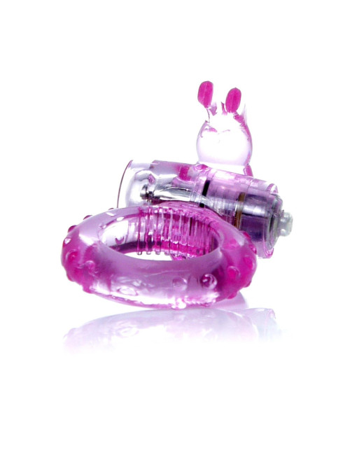 Pierścień-Rabbit Vibro CockRing Pink
