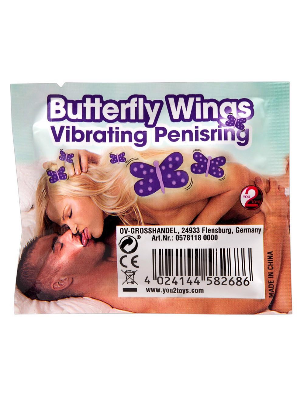Butterfly Wings Vibr.Cock Ring