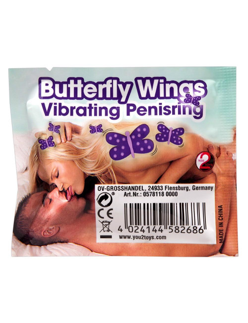 Butterfly Wings Vibr.Cock Ring