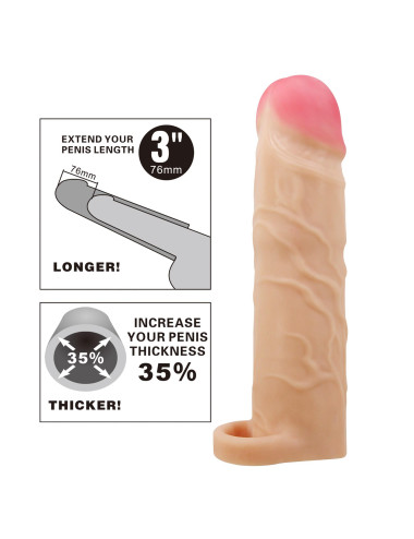 PRETTY LOVE - Gerd Flesh, Extend your penis lenghth 3'' (76mm)