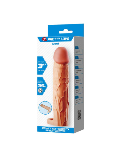 PRETTY LOVE - Gerd Flesh, Extend your penis lenghth 3'' (76mm)