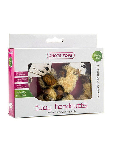 Furry Handcuffs - Cheetah