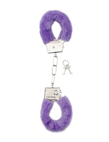 Furry Handcuffs - Purple