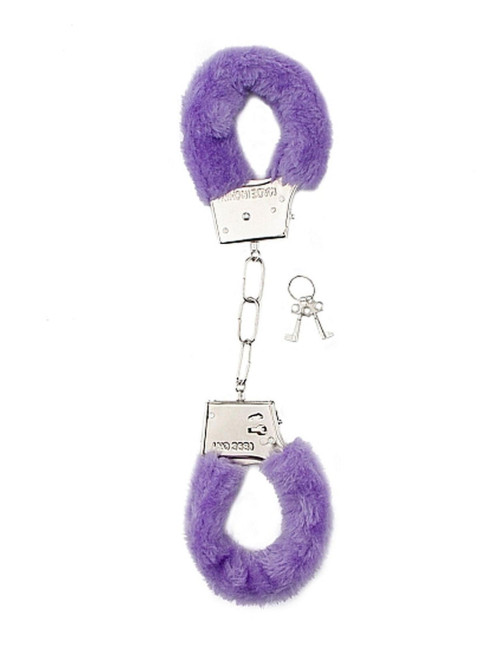 Furry Handcuffs - Purple